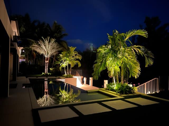 permanent outdoor light